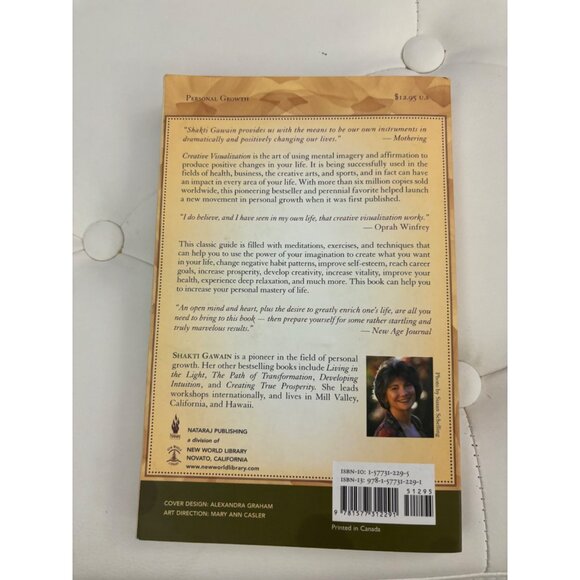 Creative Visualization By Shakti Gawain 25th Anniversary Edition Paperback - Picture 11 of 12